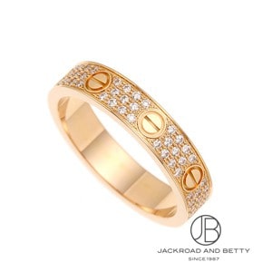 ミニラブリング パヴェダイヤモンド[B4085857] Mini Love Ring