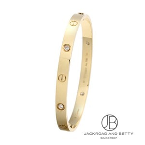 Cartier LOVE ブレスレット クラシックモデル ダイヤモンド4石#19 ラブブレスレット クラシックモデル 4Pダイヤ 19[B6070019] Love