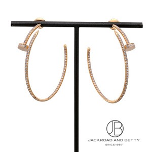 カルティエ Juste un Clou earring ジュスト アン クル Juste un Clou single hoop earring, mini model