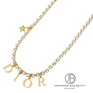 ♪装いを華やかに引き立てる♪Dio(r)evolution ネックレス 即発【DIOR】DIO(R)EVOLUTION チョーカー メタル & クリスタル