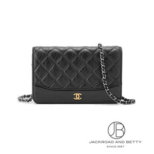 チェーンウォレット ブラック 黒[A84389 Y61477 94305] Chanel