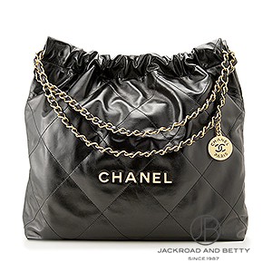CHANEL 22 ハンドバッグ ブラック 黒[AS3261 B19059 94305] CHANEL 22