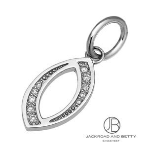 PT900 ナンバー ダイヤモンド ペンダントトップ No.0[] PT900 Number