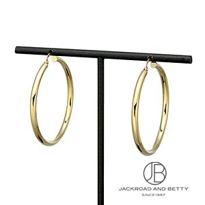 K18 フープ ピアス[184943] K18 Hoop Earrings | ノーブランド