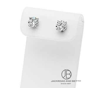 2ct H SI-2 ダイヤモンド スタッド ピアス[] Diamonds Stud Earring