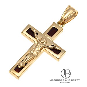 K18 クロス ペンダントトップ[KR(5-X8)TP0167-CRN0L] K18 Cross