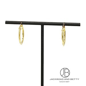 K18 フープ ピアス[] K18 Hoop Earrings | ノーブランド 新品 ジュエリー