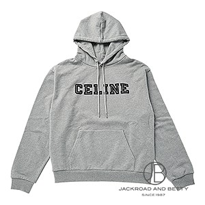 CELINE ルーズ フーディー／コットンフリース S[RY032510Z.08BQ