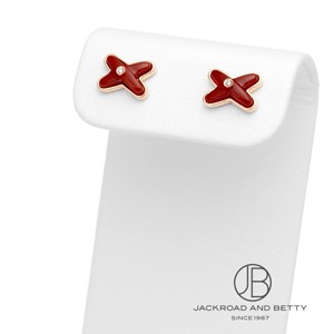 最終値下げショーメ　リアン　カーネリアン ピアス cm081.jpg