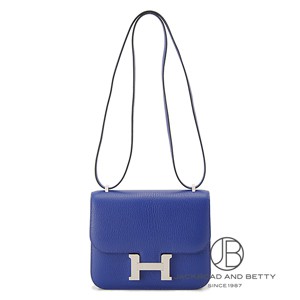 HERMESコンスタンスコンパクト 二つ折り財布 ブルーエレクトリック HERMESコンスタンスコンパクト 二つ折り財布 ブルーエレクトリック
