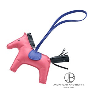 【美品】エルメス ロデオPM ローズパープル バッグチャーム ロデオ チャーム MM ローズアザレ ピンク[] rodeo charm MM | エルメス