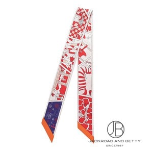 エルメス　ツイリー　白 ツイリー エルメス・ファクトリー ホワイト 白[] Twilly Hermes