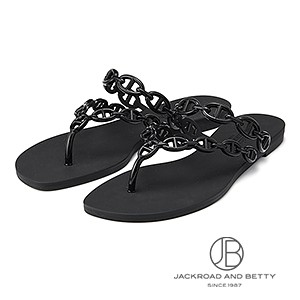 サンダル アイランド ノワール ブラック 黒 38[H241051Z] Sandals