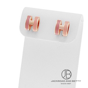 【新作】ポップアッシュ ポップHミニ ピアス　ロカバール／ビューティ　エルメス 最高に可愛い！【HERMES】ピアス Mini Pop H ミニポップアッシュ