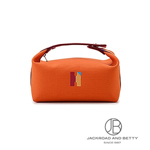 HERMES ブリッドアブラック H パヴィヨンPM新品未使用 ブリッド ア ブラック PM Hパヴィヨン オレンジ[H104346M 02] Bride-a