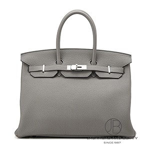 バーキン35 エタン グレー[H027767CK8F] Birkin35 Etain