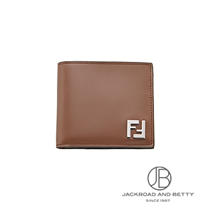 FFスクエア 二つ折り財布[7M0356AFF2F1SCD] FF Squared Bi-Fold Wallet
