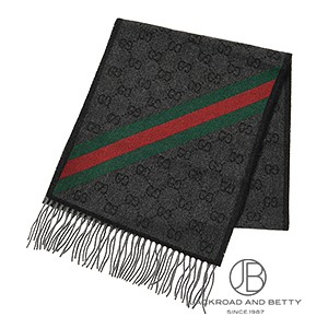 GGロゴ マフラー[570603-3g200-1466] GG Logo Muffler | グッチ 新品