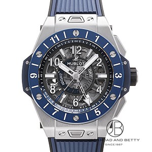 ビッグ・バン ウニコ GMT チタニウム ブルーセラミック[471.NL
