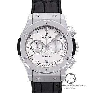 ウブロHUBLOTクラシックフュージョンチタニウムクロノグラフ メンズ クラシック・フュージョン クロノグラフ キングゴールドブルー