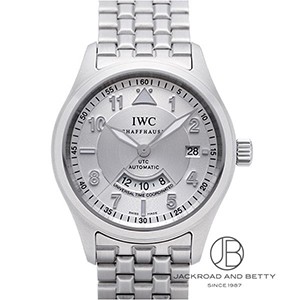 IWC スピットファイア 自動巻き時計 機械式 シルバー ホワイト文字盤