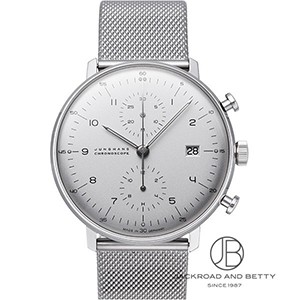 【定39万】ユンハンス マックスビル クロノスコープ クロノグラフ 自動巻腕時計 ユンハンス(JUNGHANS) マックスビル クロノスコープ 027 4800 00