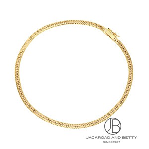 K18 8面 トリプル 11g 27cm アンクレット 造幣局刻印有り[] Chain 