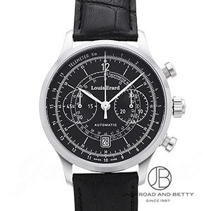 ルイ・エラール トノー オートマチック ブラックダイヤル 80051メンズ ルイ・エラール トノー オートマチック ブラックダイヤル 80051