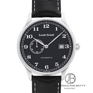 ルイ・エラール トノー オートマチック ブラックダイヤル 80051メンズ ルイ・エラール トノー オートマチック ブラックダイヤル 80051