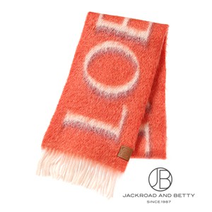 スカーフ（モヘア＆ウール）​ スカーフ（モヘア&ウールブレンド） ホワイト - LOEWE Japan official