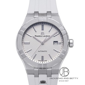 Maurice Lacroix 自動巻き時計 ホワイト MAURICE LACROIX AIKON Automatic 35mm WHITE BRACELET – Chrono