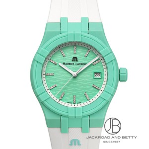 稼動品 モーリスラクロア デイト 白文字盤 クォーツ 腕時計 レディース