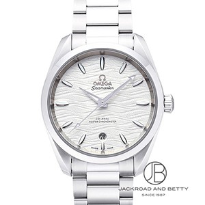 オメガ シーマスター アクアテラ コーアクシャル マスタークロノメーター Seamaster Aqua Terra Co-Axial Master Chronometer 220.10.38.20.02.002 箱 保証書 SS レディース時計 シルバー 美品 【新品】 オメガ シーマスター アクアテラ コーアクシャル マスター クロノ