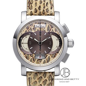 国内正規]ポールピコ テクノグラフ 黒xグレー ギョーシェ文字盤 自動巻