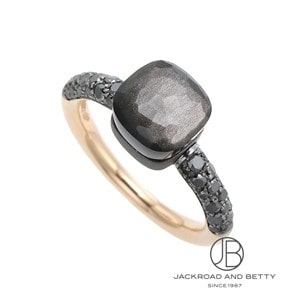 限定セール！ポメラート　ヌードプチ　ブラックダイヤモンド ポメラート POMELLATO ヌードプチソリテール ブラックダイヤ