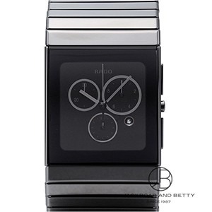 RADO 自動巻きクロノグラフ時計 シルバー/ブラック RADO 自動巻きクロノグラフ時計 シルバー/ブラック クロノグラフ