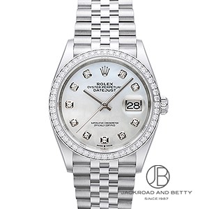 コンクラーベの デイトジャスト 36[126284RBR] Datejust 36 Diamond Bezel