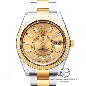 【最終値下げ】パルティール SURELINE α シュアライン ロレックス スカイドゥエラー ウォッチ：オイスタースチール