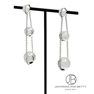 ティファニー　ボールトリプルドロップチェーン　グラジュエイテッド　ピアス　片耳 ティファニー ボールトリプルドロップチェーン グラジュエ