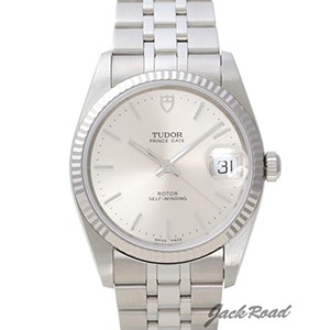 TUDOR チューダー プリンスデイト モザイク 34mm 100m防水 新品)TUDOR チューダー プリンス デイト ブラック 34mm 74000