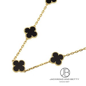 D314B ヴィンテージロングネックレス☆美品 ヴィンテージ アルハンブラ ロングネックレス20モチーフ