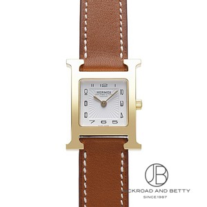 HERMES エルメス Hウォッチ ドゥブルトゥール レディース腕時計