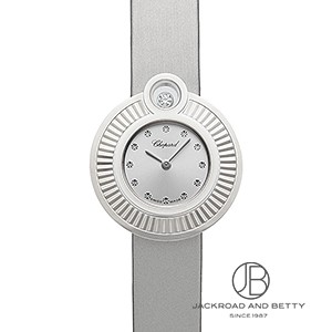 【中古品】ショパール（スイス製） ハッピーダイヤモンド ショパール Chopard ハッピーダイヤモンド 20/6061-24 ホワイト