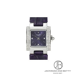 109 ショーメ　スタイルレクタングル　ダイヤ　デイト　腕時計　高級 CHAUMET ショーメ スタイル レクタングル ダイヤモンド 12P