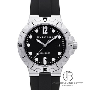 BVLGARI ディアゴノスクーバ 新品)BVLGARI ブルガリ ディアゴノ スクーバ 41mm ブルー DP41C3SVSD