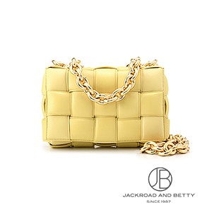 Bottega Veneta ライトイエロー ショルダーバッグ ボッテガ・ヴェネタ BOTTEGA VENETA ホーボーショルダー