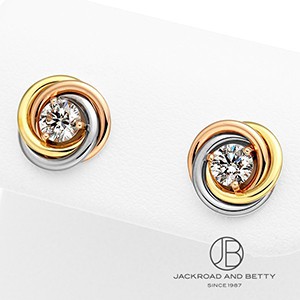 Cartier カルティエ　トリニティ　ピアス CARTIER カルティエ トリニティ ピアス 18金 K18イエロー