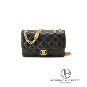 【CHANEL】バックパック/スモール/ブラック クラシック ミニ バックパック - ラムスキン、ブラック