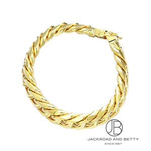 K18 ２面シングル 喜平 幅太 ブレスレット☆イエローゴールド 18㎝ 27.88ｇ 750 ワイド幅 | [喜平] ブレスレット 18金 ２面シングル 20cm 20g K18 日本