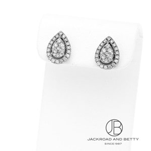ダイヤモンドピアス　ノーブランド　18k ダイヤ 158085.jpg